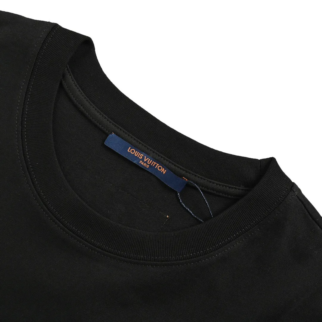 Louis Vuitton/Louis Vuitton 24ss pocket presbyopic embossed short sleeves